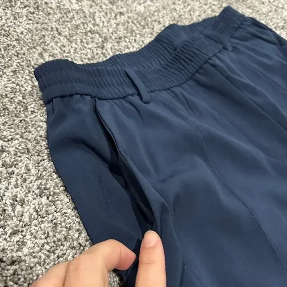 New with tags, VENUS Woven High-Rise Joggers, Navy Blue, Size 12 - Picture 11 of 14